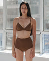 BASERANGE High-waisted flared briefs Portugal BAS-UNHW-BL-000-AURAL